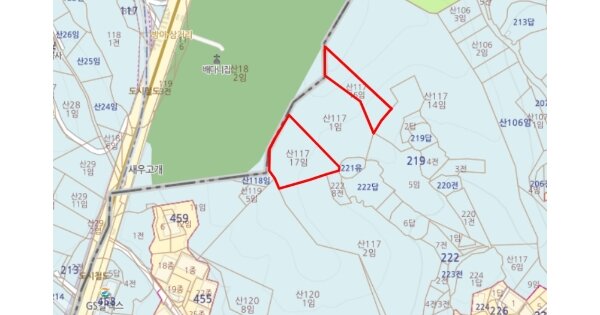 경기도 하남시 감북동 OOOOOOO 임야 경매 물건 이미지
