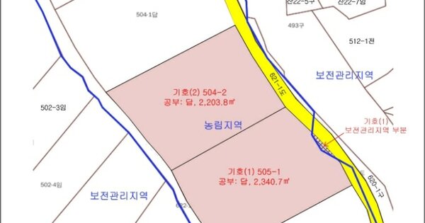 경기도 여주시 세종대왕면 백석리 OOOOO 답 경매 물건 이미지