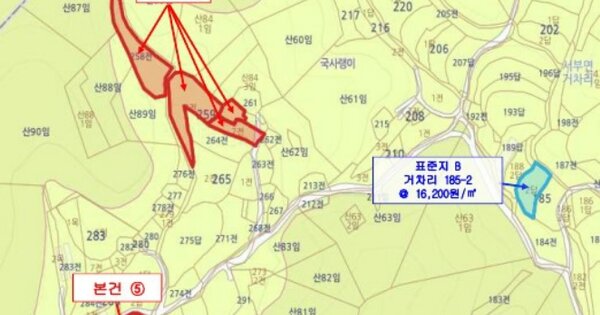 충청남도 홍성군 서부면 거차리 OOO 답 경매 물건 이미지