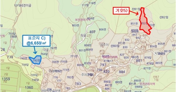전북특별자치도 임실군 청웅면 두복리 OO O OOO 전 경매 물건 이미지