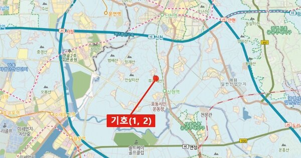 경기도 시흥시 미산동 OOOOO 임야 경매 물건 이미지