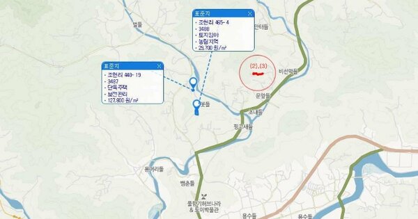경기도 양평군 용문면 신점리 OOO 임야 경매 물건 이미지
