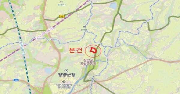 충청남도 청양군 청양읍 백천리 산60-2 임야 경매 물건 이미지
