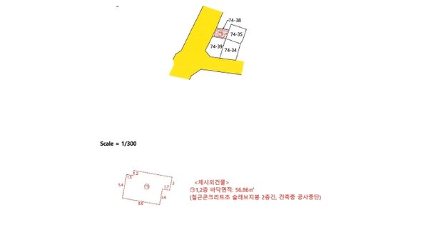경상북도 포항시 북구 동빈1가 74-38 근린시설 경매 물건 이미지