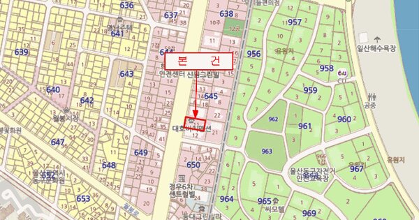 울산광역시 동구 화정동 645-11 대호비치아파트  5층501호 미지정 경매 물건 이미지