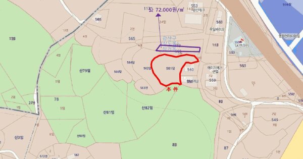 광주광역시 광산구 삼거동 561  미지정 경매 물건 이미지