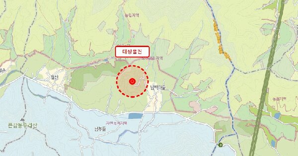 경상남도 창원시 의창구 북면 월백리 산109-1  미지정 경매 물건 이미지