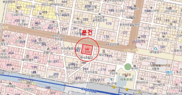 경기도 부천시 원미구 심곡동 383-1 씨네마존  5층511호 미지정 경매 물건 이미지
