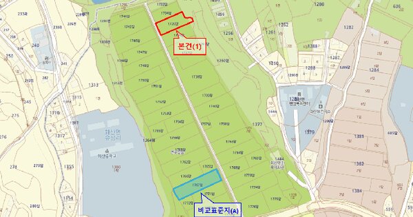 경상북도 영천시 화산면 유성리 1735  미지정 경매 물건 이미지
