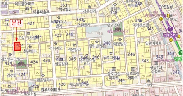 서울특별시 강서구 화곡동 424-39 에이엔캐슬  제6층 제603호 미지정 경매 물건 이미지