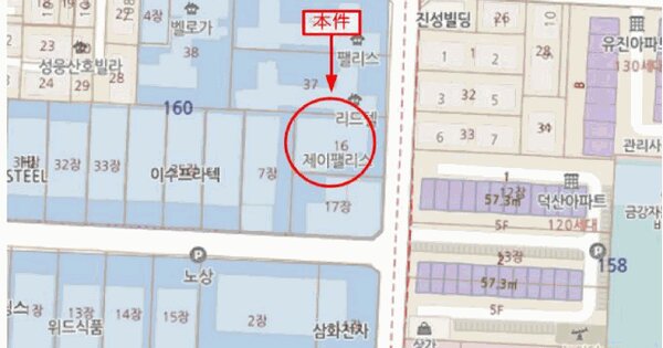 인천광역시 서구 가좌동 160-16 제이팰리스  8층802호 미지정 경매 물건 이미지