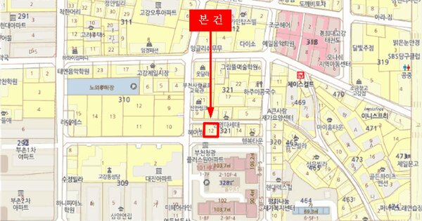 경기도 부천시 오정구 고강동 321-12 동호빌라  지층 지102호 미지정 경매 물건 이미지