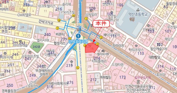 인천광역시 남동구 간석동 214-15 웰스하임  6층602호 미지정 경매 물건 이미지