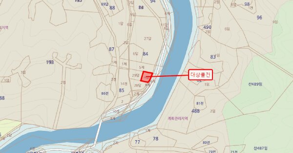 강원특별자치도 철원군 서면 자등리 84-4  미지정 경매 물건 이미지