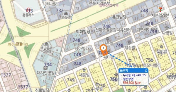 전북특별자치도 전주시 덕진구 우아동3가 748-55  미지정 경매 물건 이미지