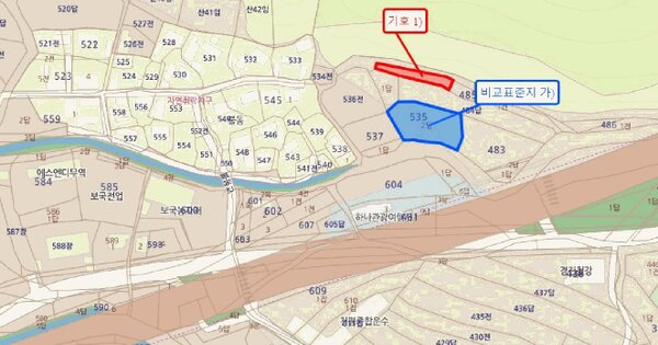 경상북도 칠곡군 가산면 석우리 485  미지정 경매 물건 이미지