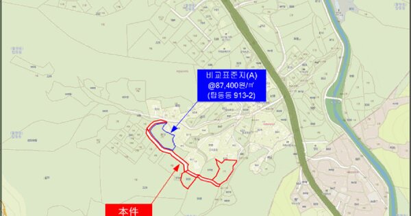 경기도 동두천시 탑동동 908-5  미지정 경매 물건 이미지