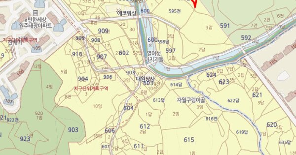 강원특별자치도 원주시 태장동 산76-3  미지정 경매 물건 이미지