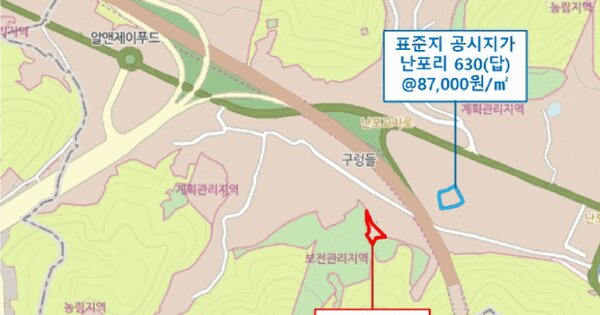 경상남도 창원시 마산합포구 구산면 난포리 597  미지정 경매 물건 이미지