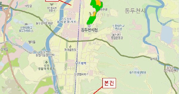 경기도 동두천시 송내동 348  미지정 경매 물건 이미지