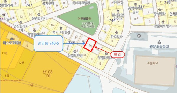 경기도 광명시 광명동 746-5  2층2호 미지정 경매 물건 이미지