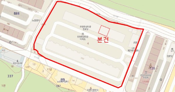 경상북도 포항시 북구 우현동 335-4 우현화성타운 101동 17층 1703호 미지정 경매 물건 이미지