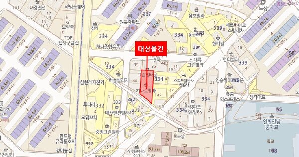 인천광역시 계양구 계산동 334-41 하나로빌라트 1동 4층401호 미지정 경매 물건 이미지