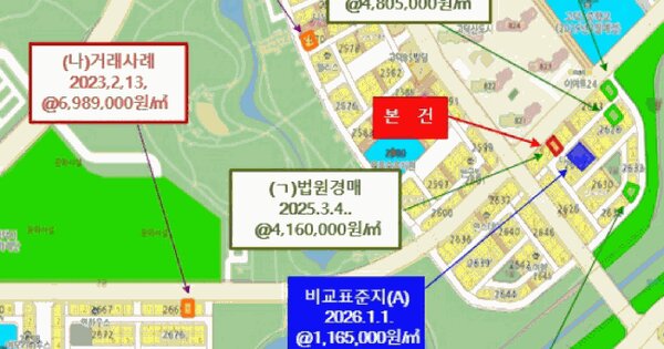 경기도 평택시 고덕동 2622-4  미지정 경매 물건 이미지