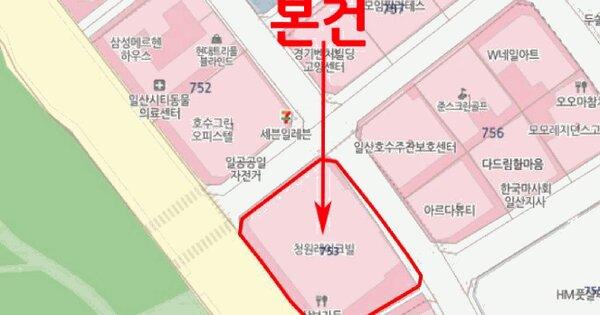 경기도 고양시 일산동구 장항동 753 청원레이크빌  5층514호 미지정 경매 물건 이미지