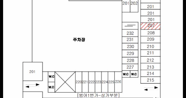대구광역시 수성구 범어동 2237 범어숲화성파크드림에스  2층207호 미지정 경매 물건 이미지