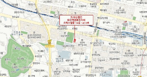 대구광역시 중구 수창동 173 대구역센트럴자이 오피스텔동 14층1410호 미지정 경매 물건 이미지