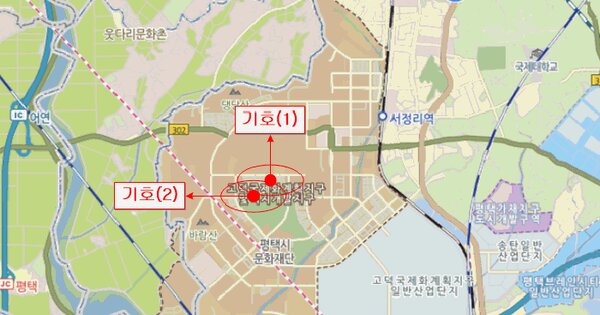 경기도 평택시 고덕동 2447-4  미지정 경매 물건 이미지