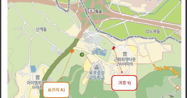 전라남도 목포시 대양동 257-36  미지정 경매 물건 이미지