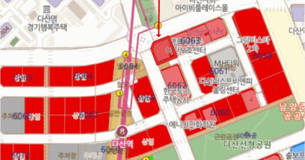 경기도 남양주시 다산동 6063 메트로타워1  9층905호 미지정 경매 물건 이미지