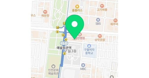 인천광역시 남동구 구월동 1124-5 리치캐슬  6층604호 미지정 경매 물건 이미지