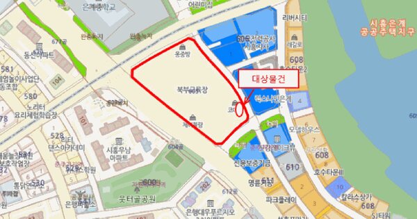 경기도 시흥시 은행동 605 시흥센트럴돔그랑트리캐슬  2층2042호 미지정 경매 물건 이미지