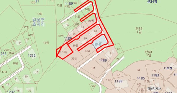 인천광역시 강화군 길상면 초지리 1189-31  미지정 경매 물건 이미지