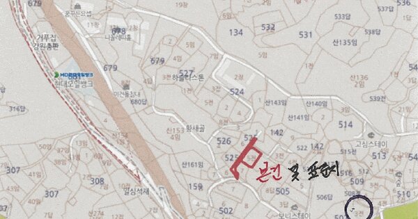 강원특별자치도 강릉시 사천면 판교리 523-5  미지정 경매 물건 이미지