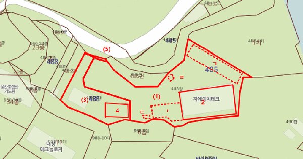 울산광역시 울주군 웅촌면 대복리 485  미지정 경매 물건 이미지