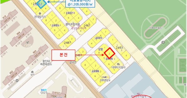 경기도 평택시 고덕동 2496-2  미지정 경매 물건 이미지