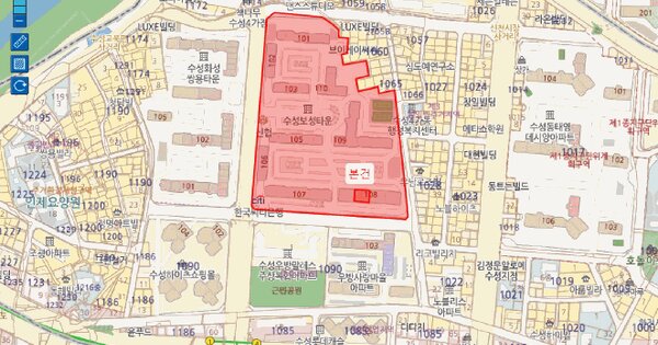 대구광역시 수성구 수성동4가 1090-6 수성보성타운 108동 5층502호 미지정 경매 물건 이미지