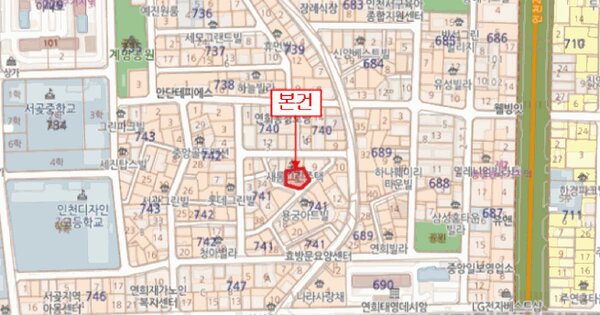 인천광역시 서구 연희동 741-6  지하층2호 미지정 경매 물건 이미지