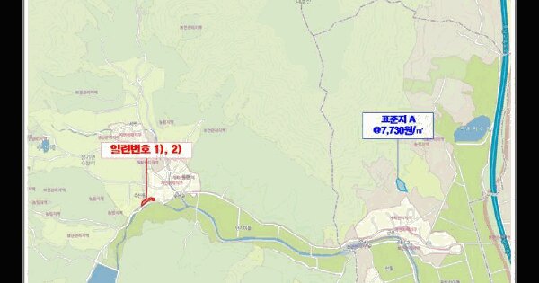 전라남도 곡성군 삼기면 수산리 278-1  미지정 경매 물건 이미지