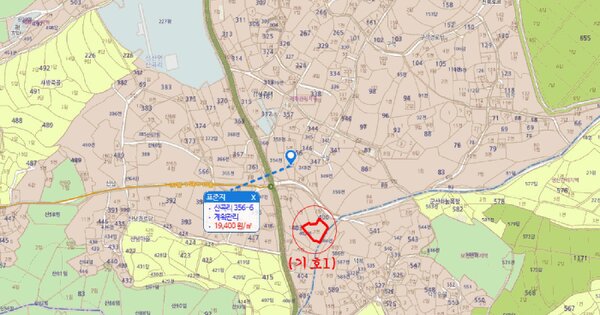 전북특별자치도 군산시 성산면 산곡리 401-2  미지정 경매 물건 이미지