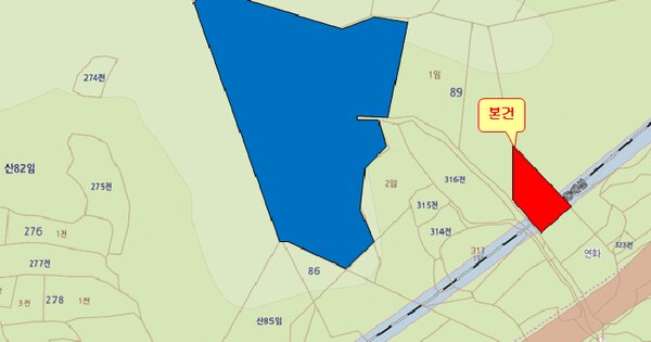 경상북도 포항시 북구 흥해읍 대련리 산90  미지정 경매 물건 이미지