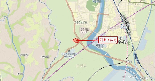 경상북도 영주시 문정동 201-1  미지정 경매 물건 이미지