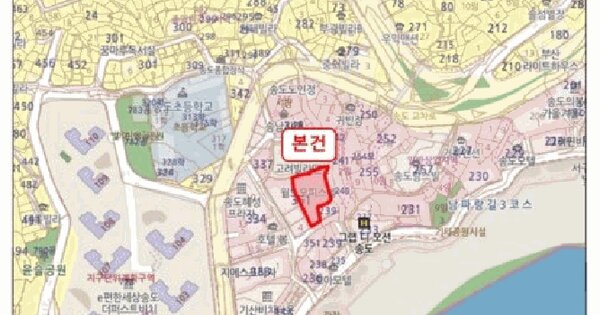 부산광역시 서구 암남동 351 월드오피스텔  3층308호 미지정 경매 물건 이미지
