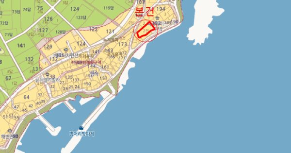 경상북도 포항시 북구 청하면 방어리 192-2  미지정 경매 물건 이미지