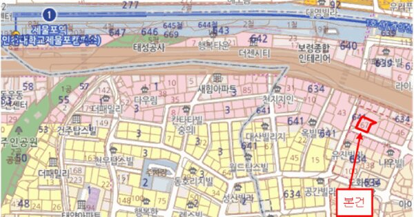 인천광역시 미추홀구 도화동 634-67 동일마이빌  4층403호 미지정 경매 물건 이미지