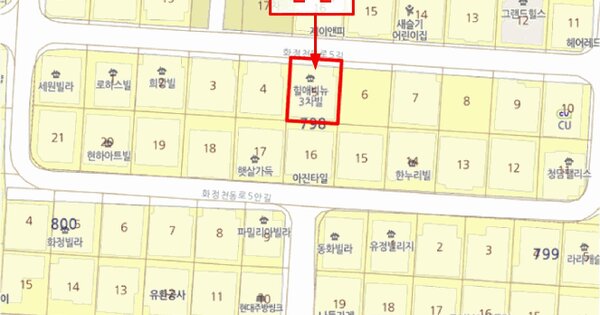 경기도 안산시 단원구 와동 798-5 힐애비뉴3차  5층501호 미지정 경매 물건 이미지